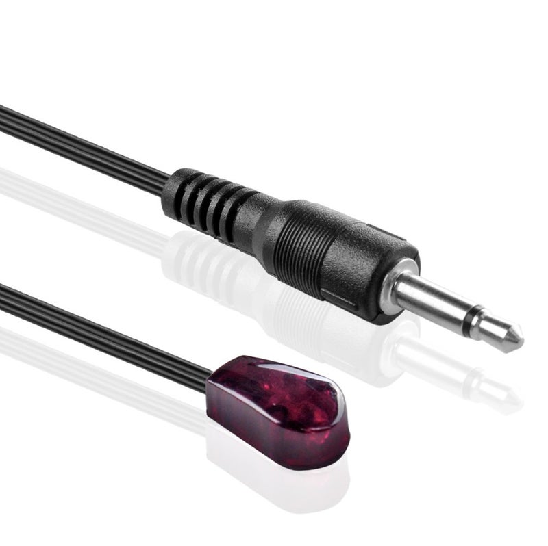 TNP Products TNP IR Emitter Extender Extension Cable (10 Feet) - 3.5mm Jack Infrared Red Transmitter Blaster Blink Eye Wire Cord Compatible with IR Repeater Extender System Kit, Xbox One (1 IR Eye Emitter) - Image 3